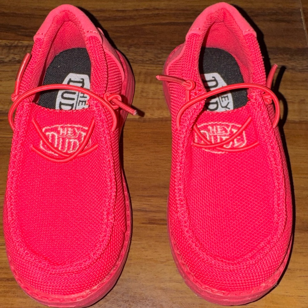 Hey Dude Neon Pink Casual Shoes